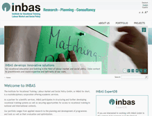 Tablet Screenshot of en.inbas.com