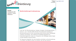 Desktop Screenshot of berufsorientierung.inbas.com